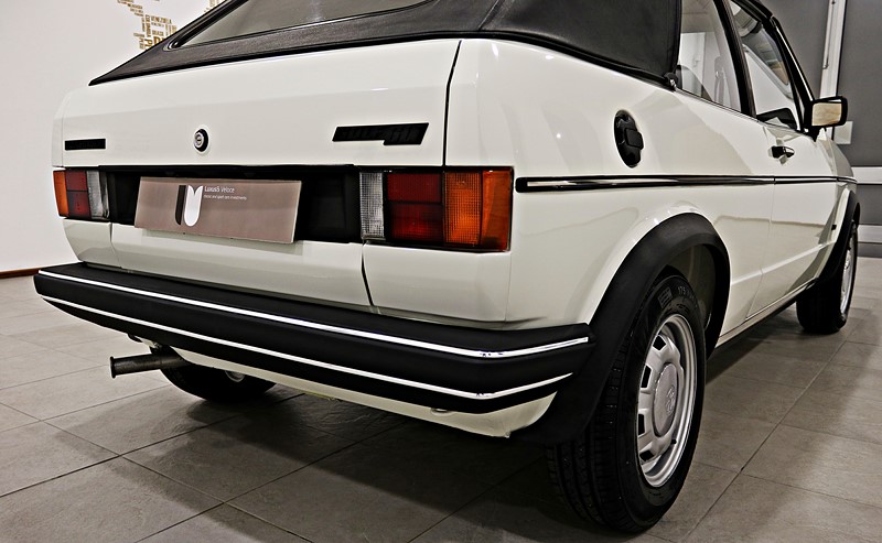 1981 VW Golf Cabriolet GLi  1.6 110HP - 102.300Kms